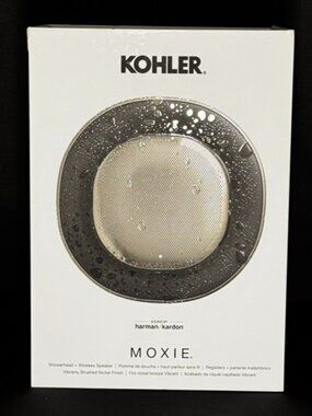 NIB Moxie 1.75 gpm Shower Head with Waterproof Speaker - Bluetooth Wireless